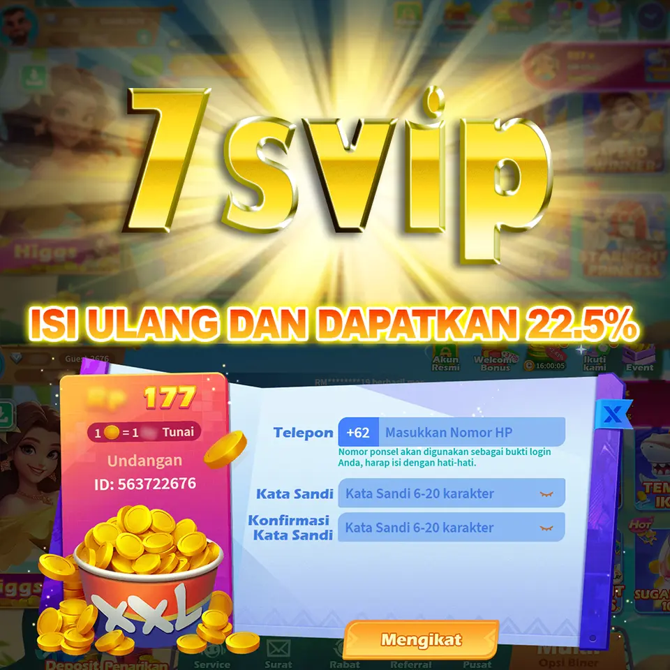 7SVIP Masuk Resmi 2026 Aplikasi